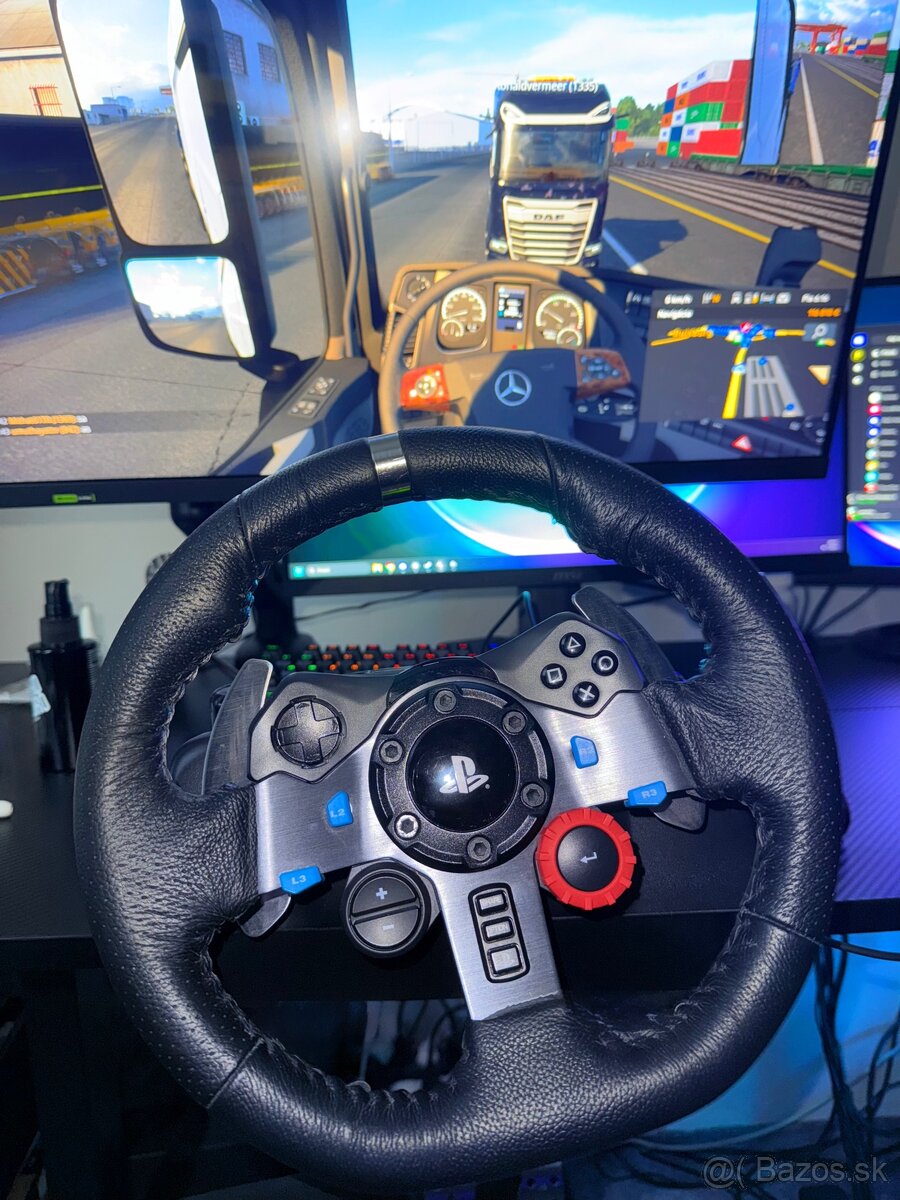 Logitech G29 + riadiaca páka