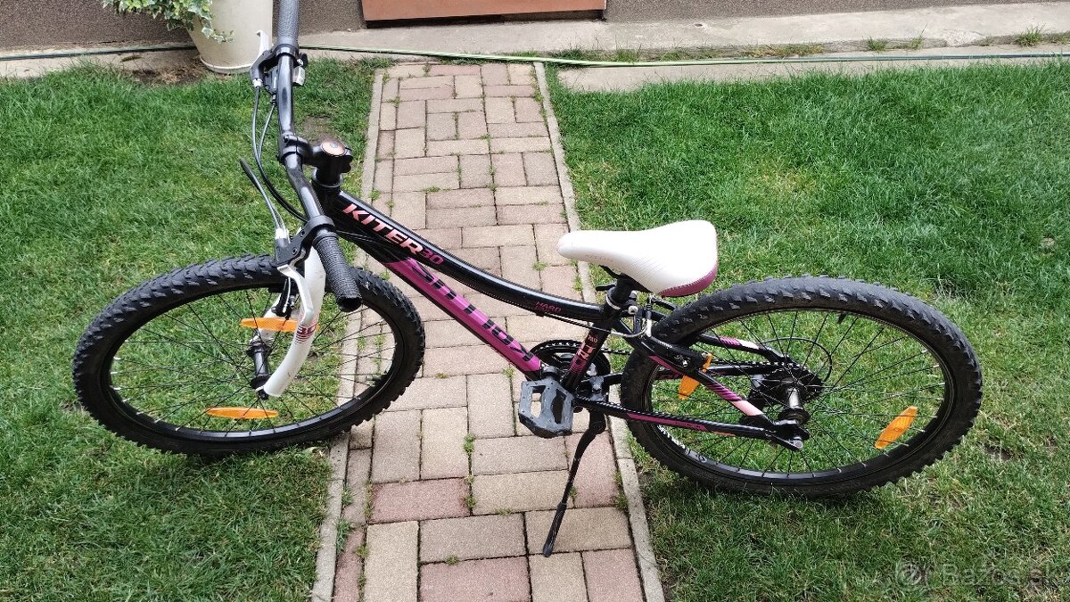 Detský bicykel Kellys Kiter 30, veľkosť 24