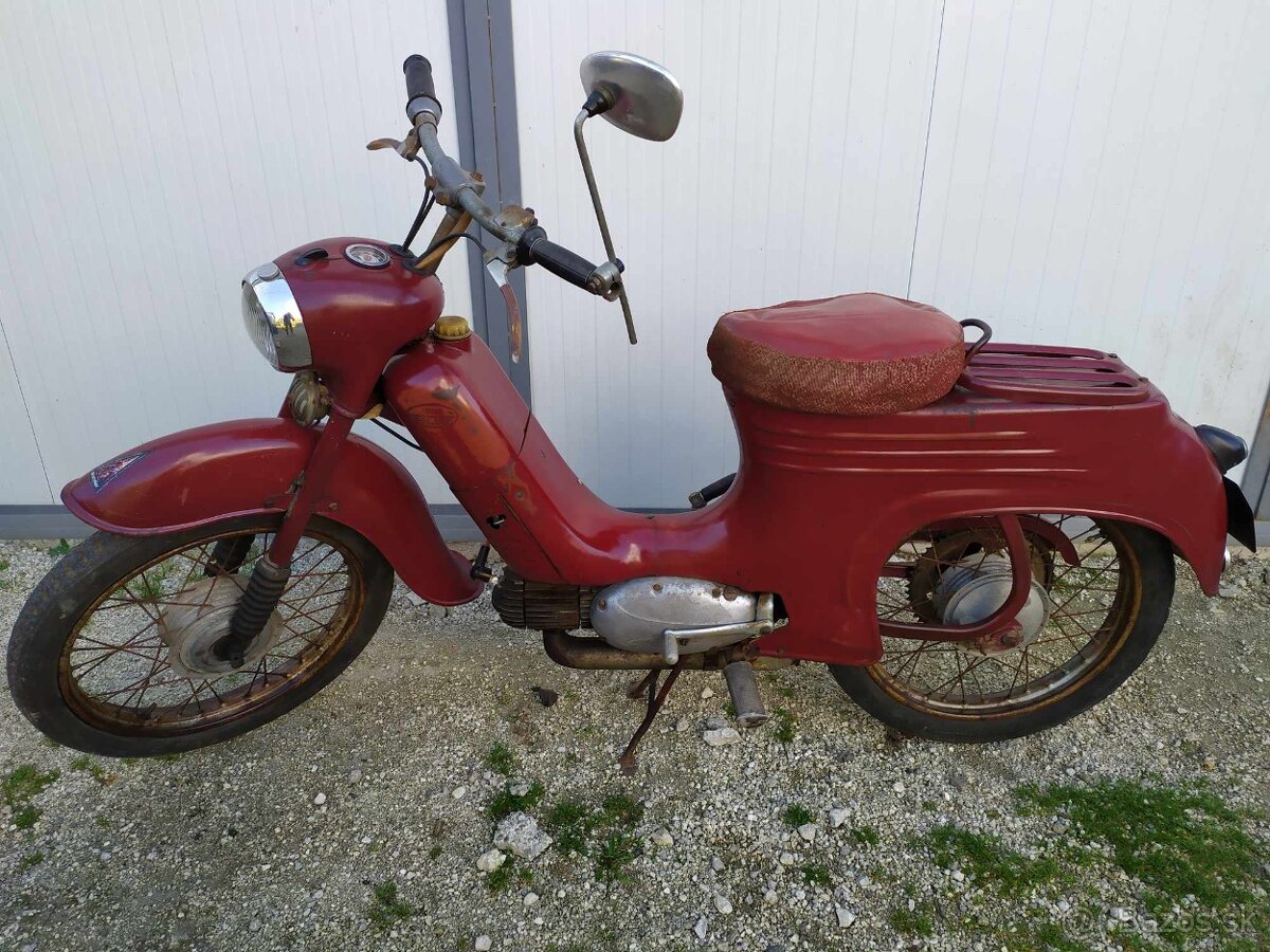 Jawa pionier 555, 1959, vývoz DE