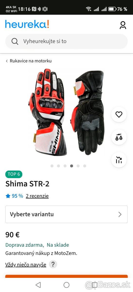 Rukavice shima str 2