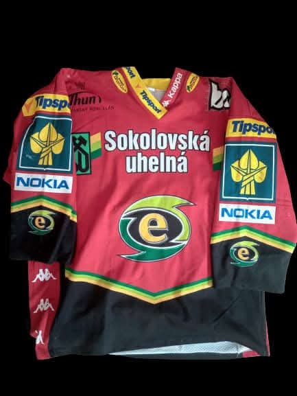 Hraný hokejový dres Ľubomíra Hurtaja