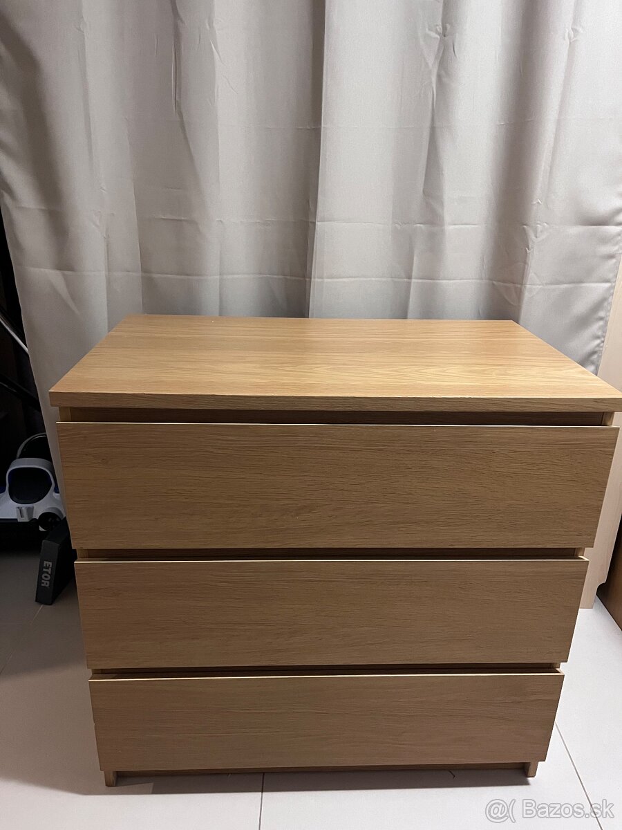 Predam 2 komody MALM z IKEA