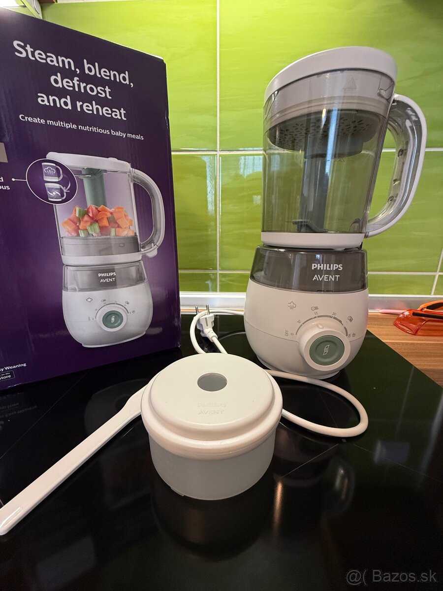 Philips Avent parný mixér 4 v 1 – ešte v záruke