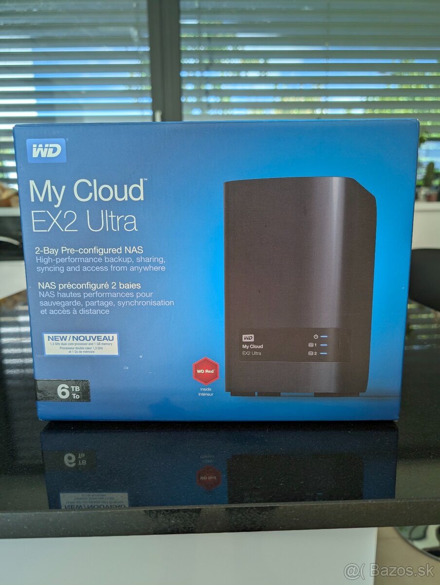 Predám NAS WD My Cloud EX2 Ultra