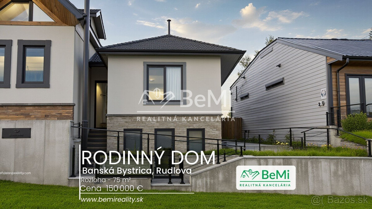 Rodinný dom na predaj – Banská Bystrica, Rudlová