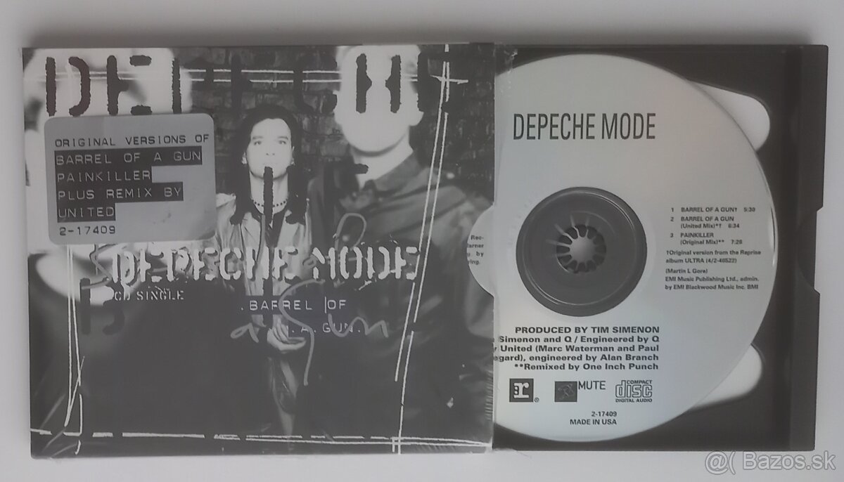 Depeche Mode US CD Barrel Of A Gun