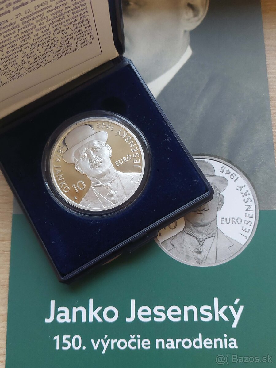 10 € Janko Jesenský 2024