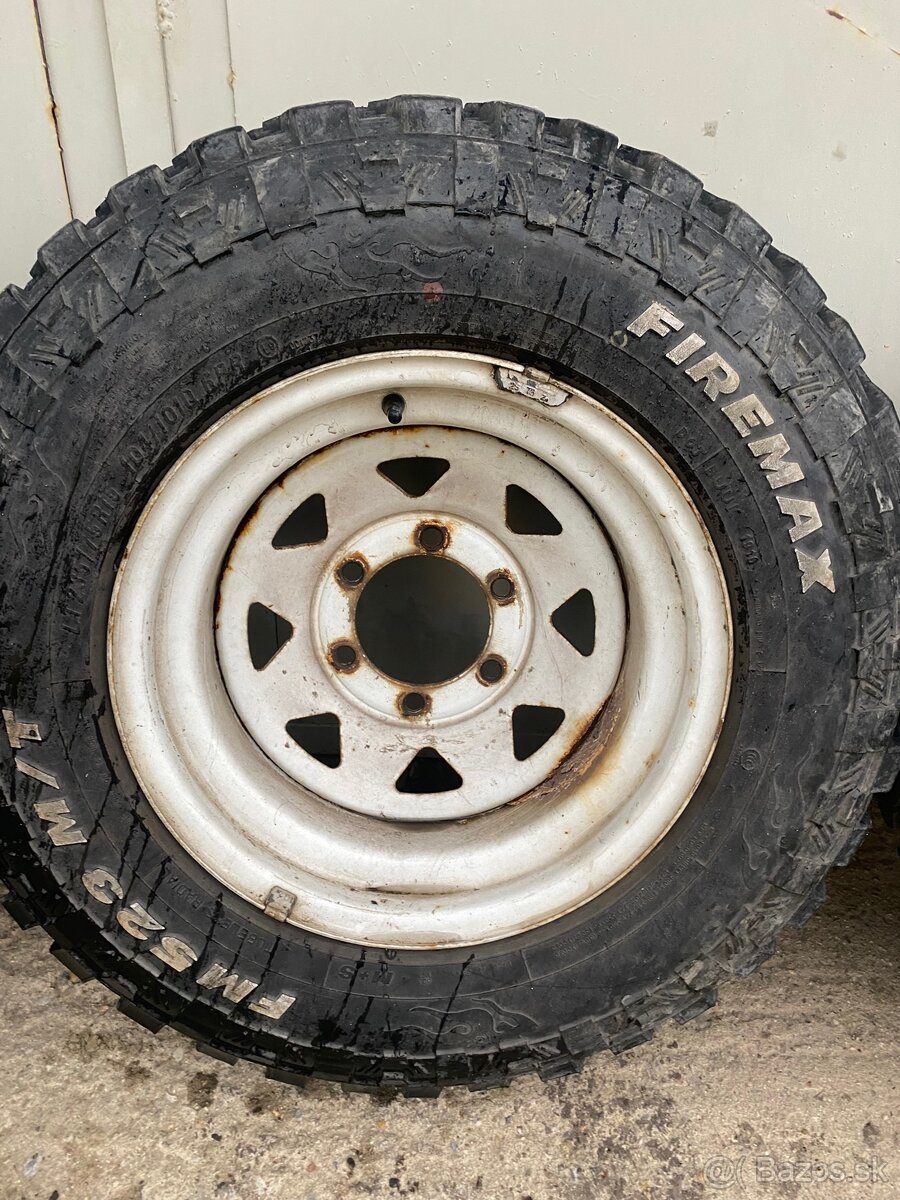 6x139.7 s pneumatikami