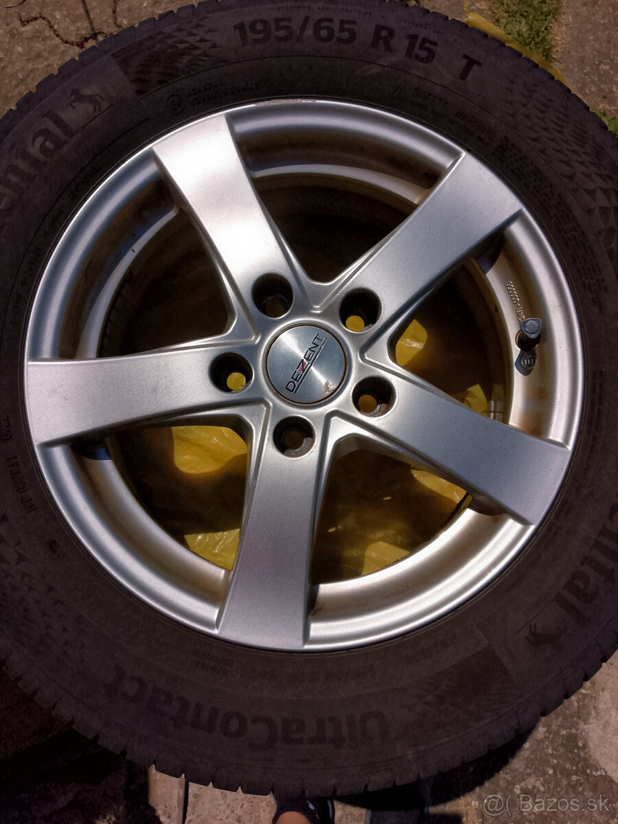 Hliníkové disky DEZENT R15 195/65