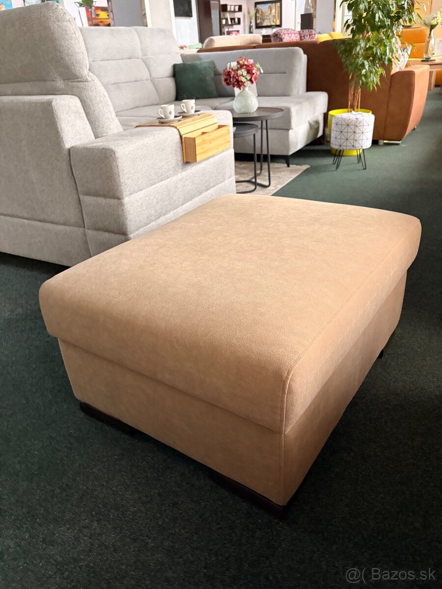 Taburetka s úložným priestorom