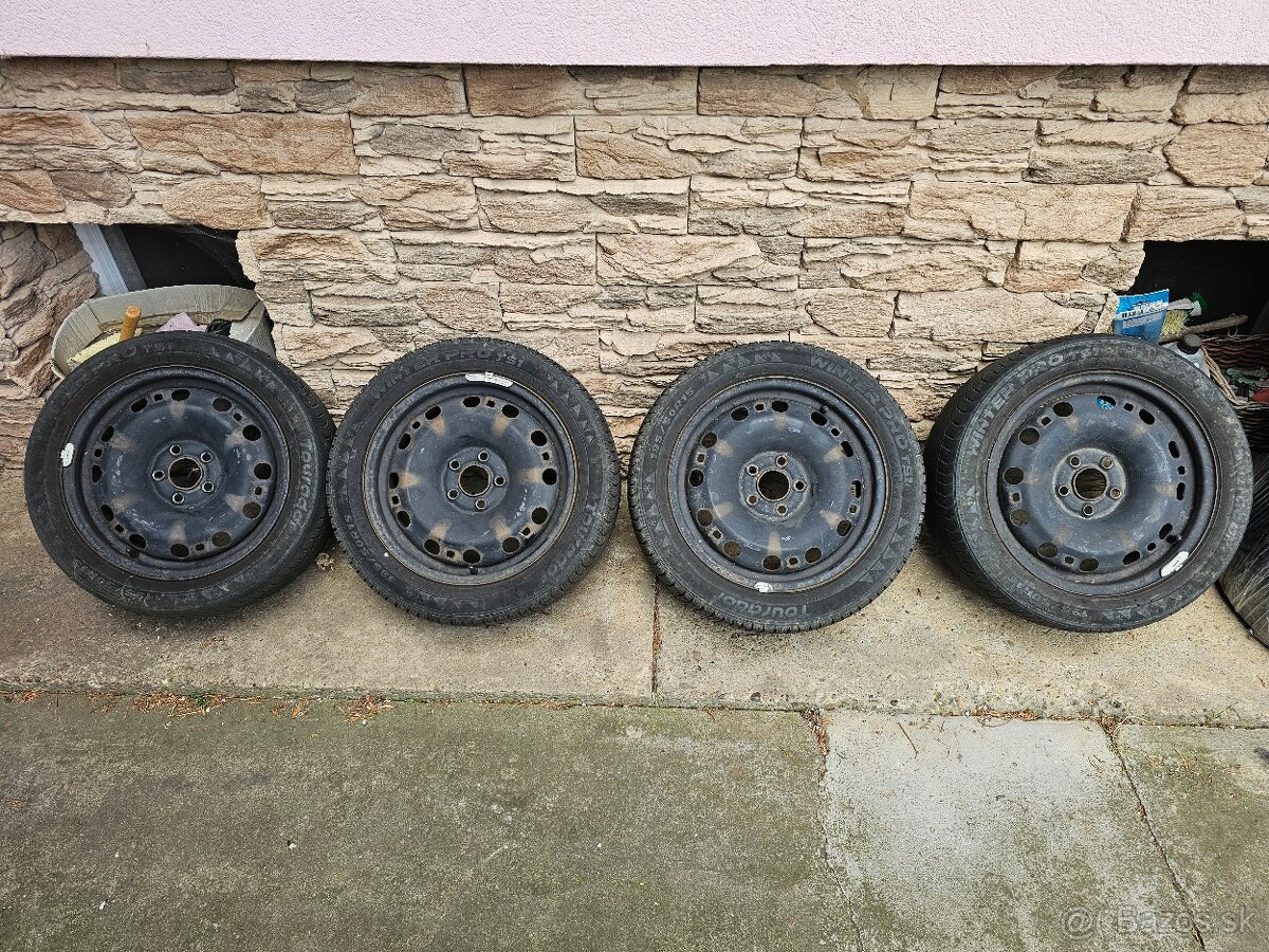 Disky na Fábiu 1 +pneumatiky 195/50R15