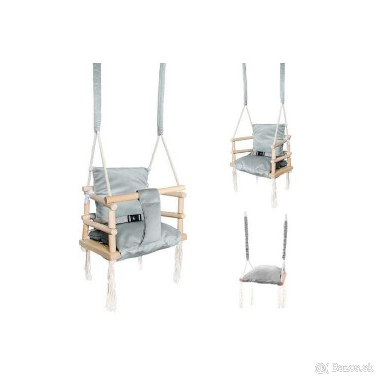 INTERIÉROVÁ HOJDAČKA ,ŠEDÁ