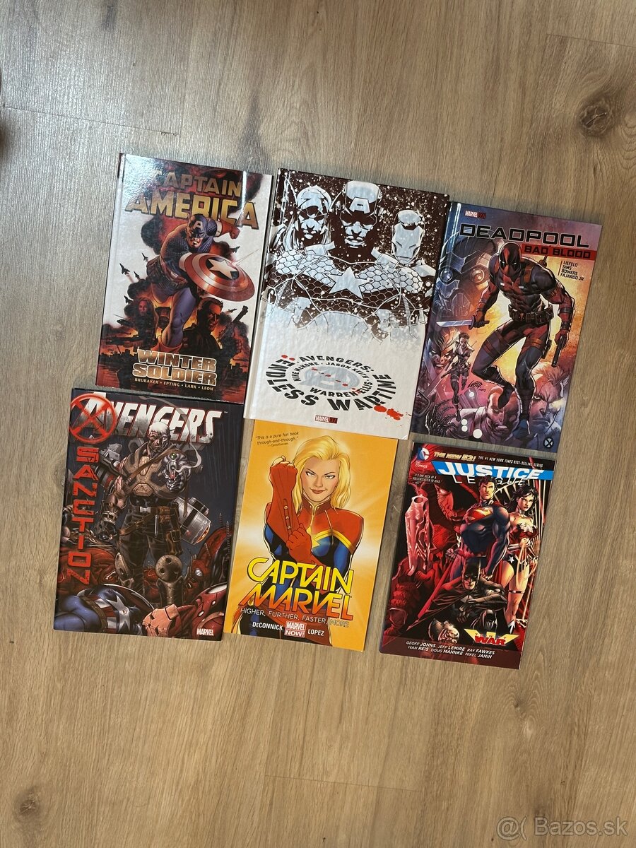Marvel a DC komiksy