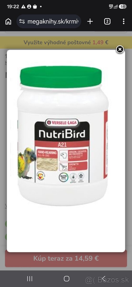 Nutribird a21