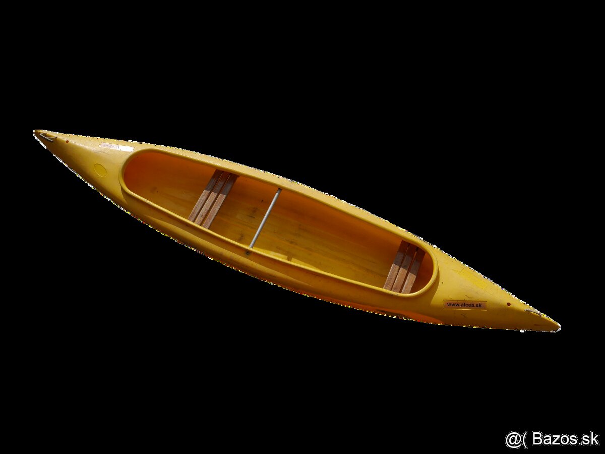 Plastové dvojmiestne kanoe s príslušenstvom