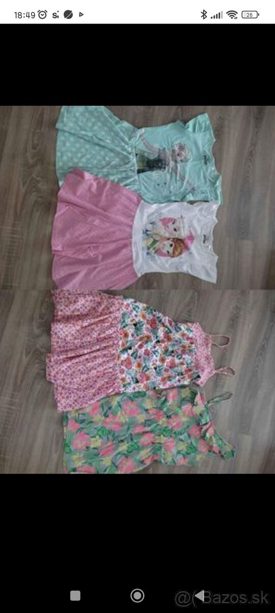 Balík dievčenského oblečenia veľkosti 134-140 (32ks)