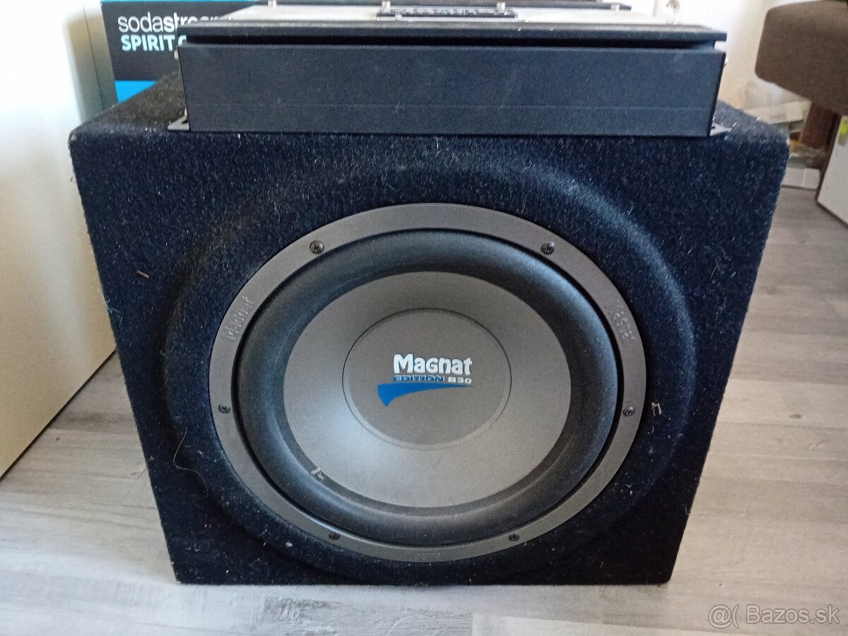 Subwoofer a zosilnovac