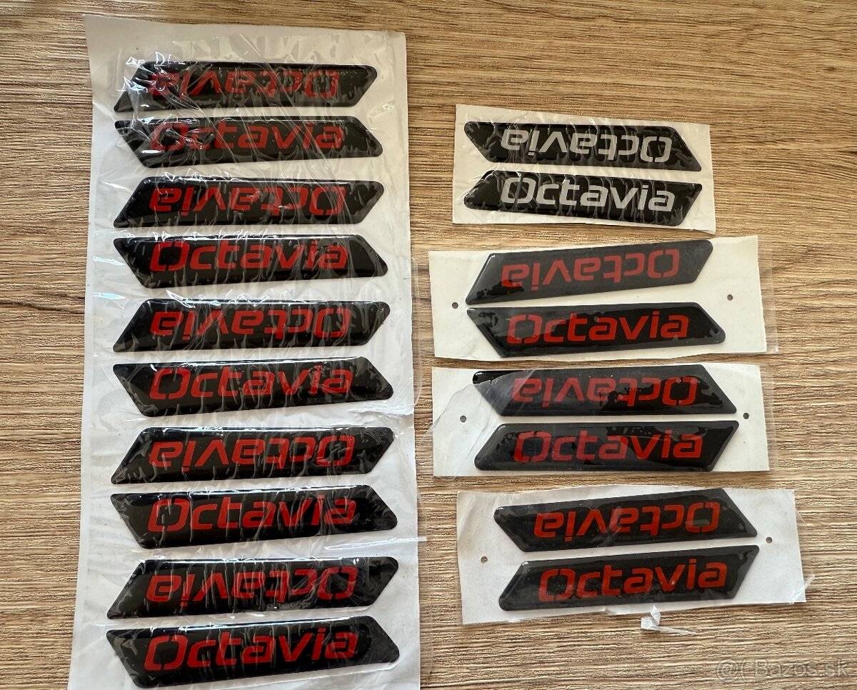 Napis ŠKODA do sedačky - Octavia 2