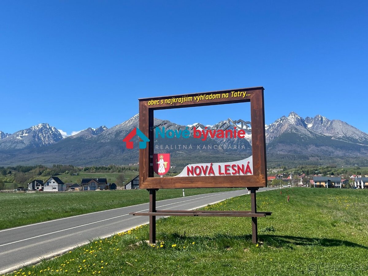 Stavebný pozemok Nová Lesná, Vysoké Tatry