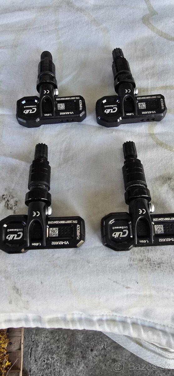 senzory tlaku TPMS - CUB - 4ks