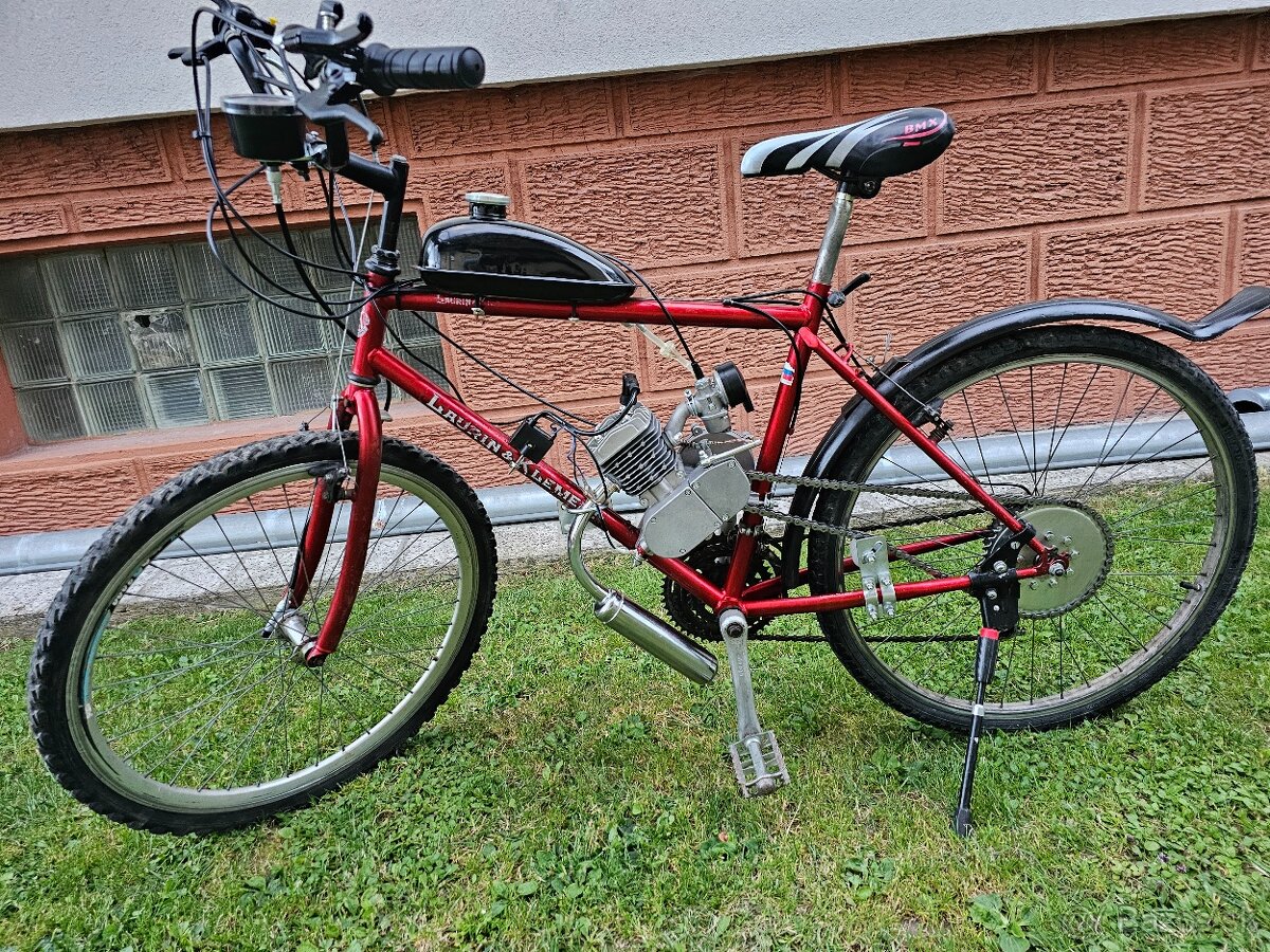 Motobicykel 80ccm benzín 2 takt.