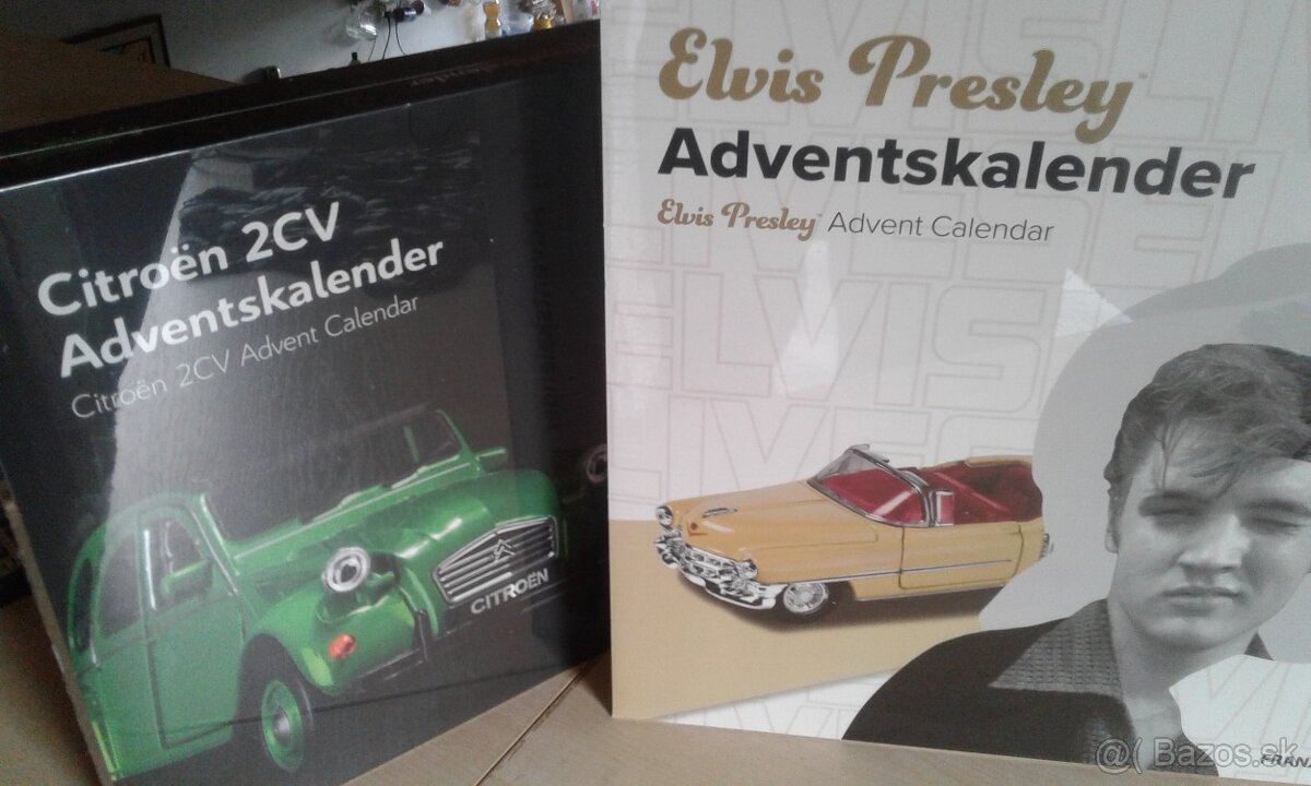 Zberateľský model auta /stavebnica/ -adventný kalendár