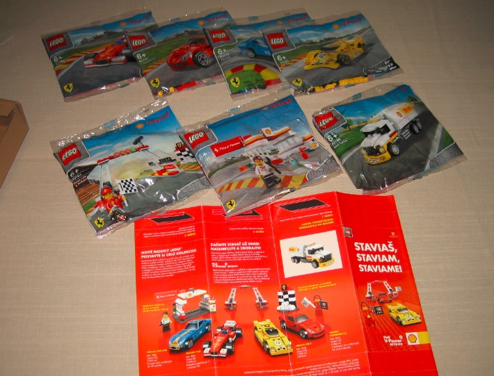 LEGO SHELL FERRARI (rok 2014)