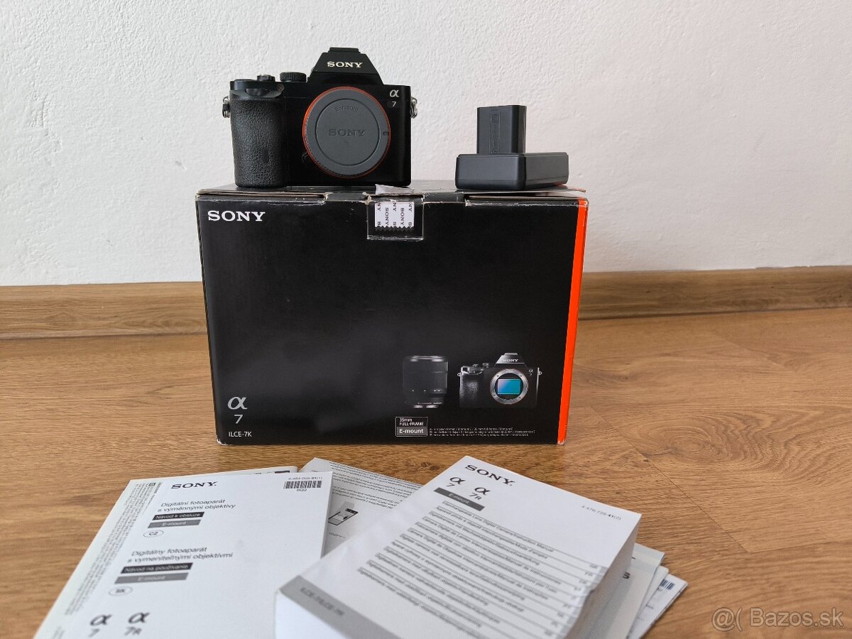 Predám digitalny fotoaparat SONY A7