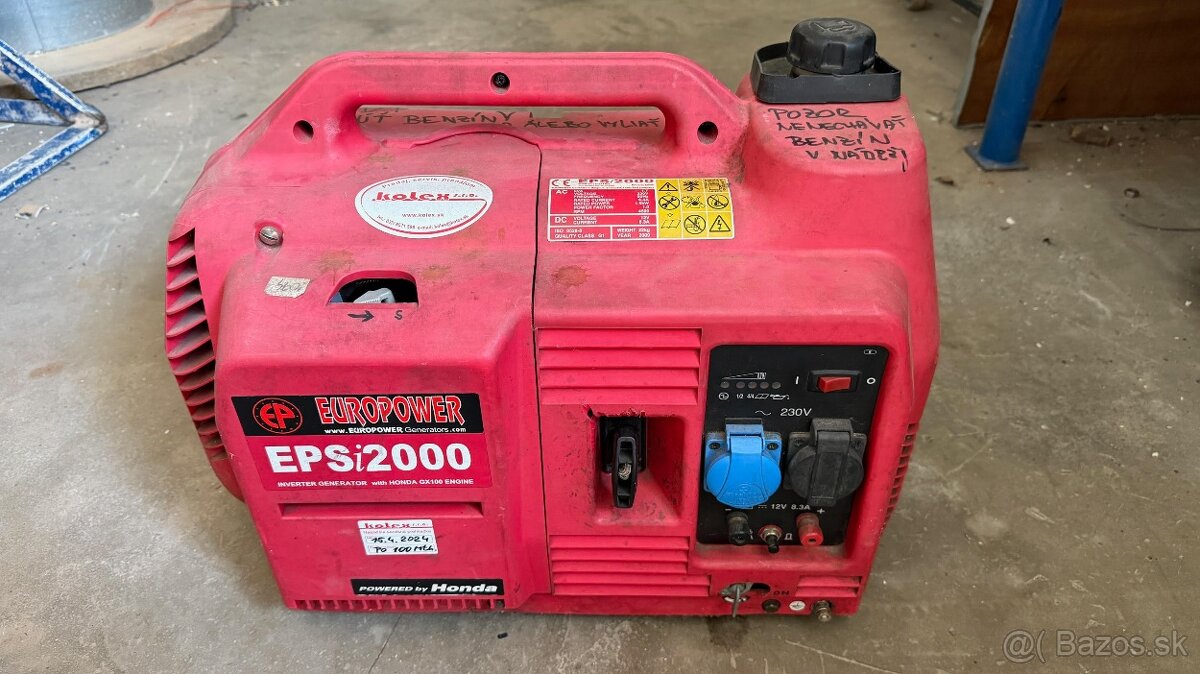 Elektrocentrála Honda EPSi2000