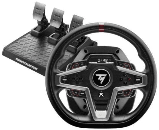 Thrustmaster T248X + Thrustmaster TH8S