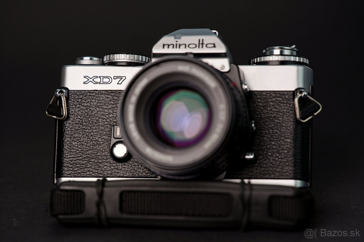 Minolta XD7 Rokkor MD 1.7/50mm