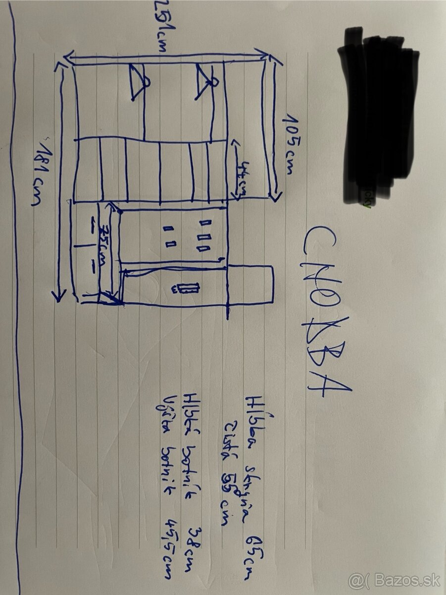 Vstavaná skriňa do chodby