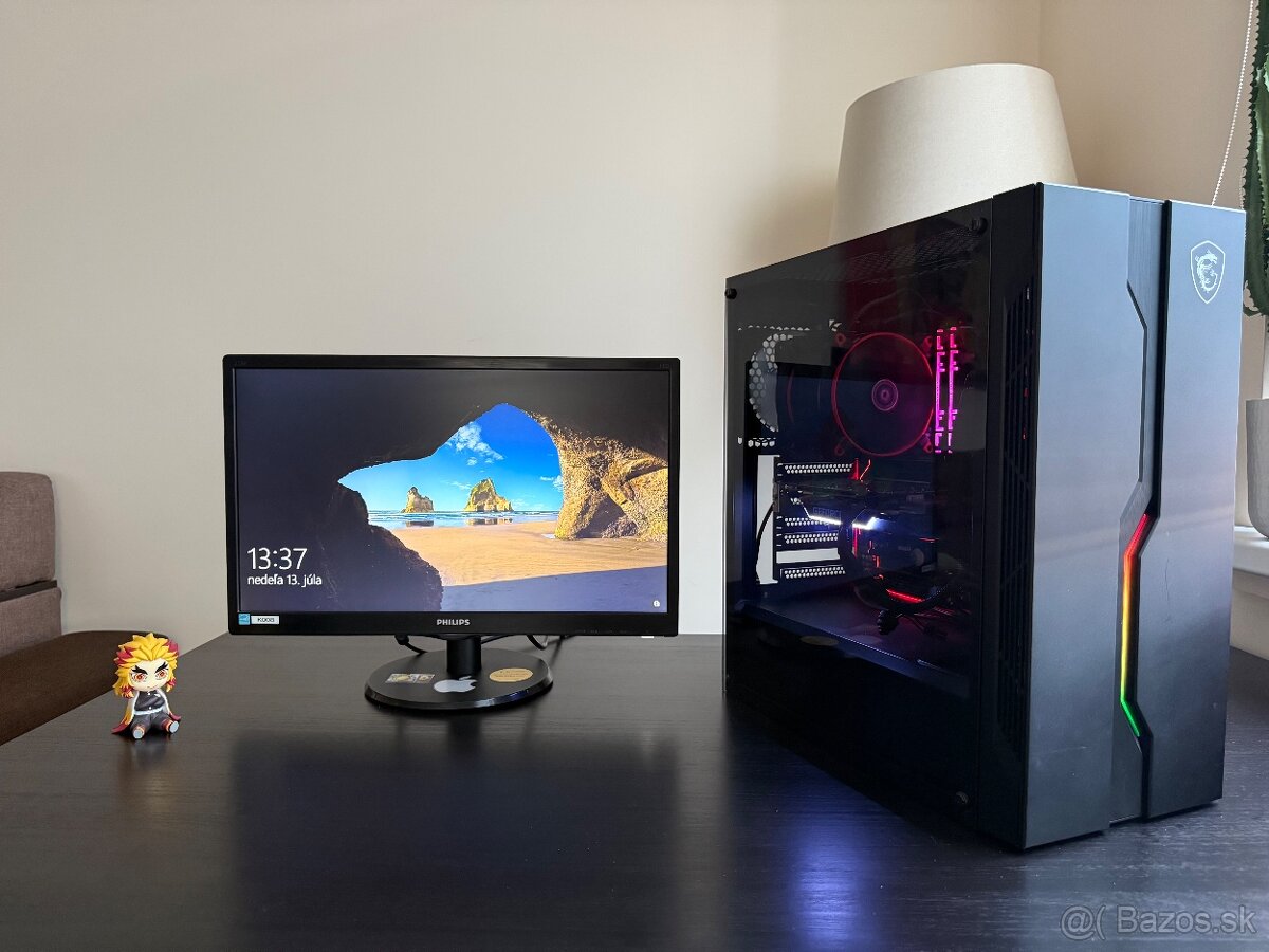 Budget Herný počítač/i7 6700k, RTX 2060, 16gb DDR4, 1Tb SSD/