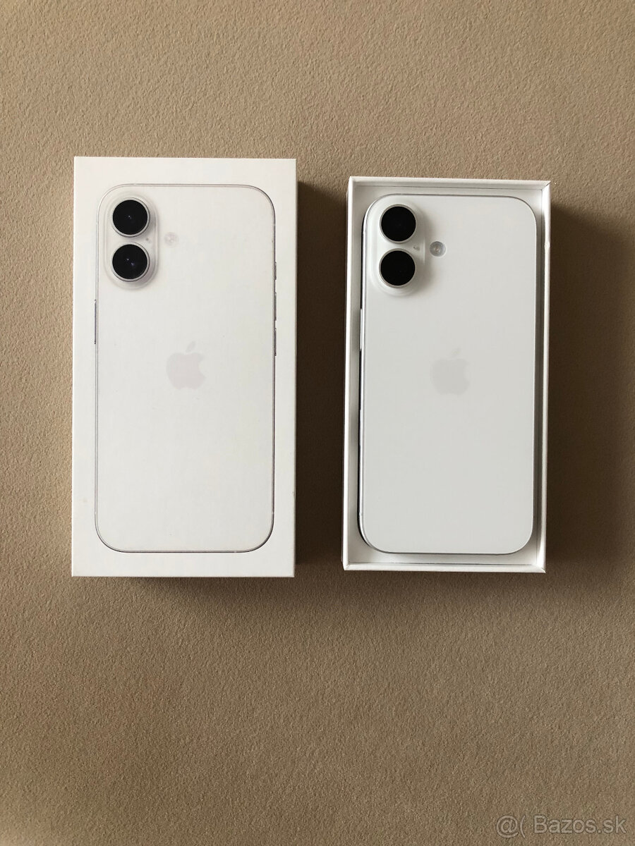 Iphone 16 128gb biely