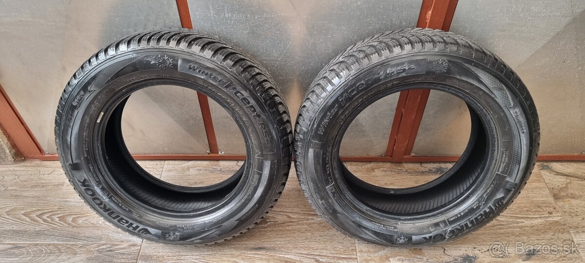 Predám 2xzimné pneumatiky 175/65 r14 Hankook