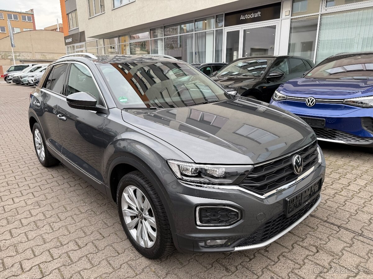 VW T-Roc Sport 1.5 TSI 110kW 48tkm Manuál - záruka Autodraft