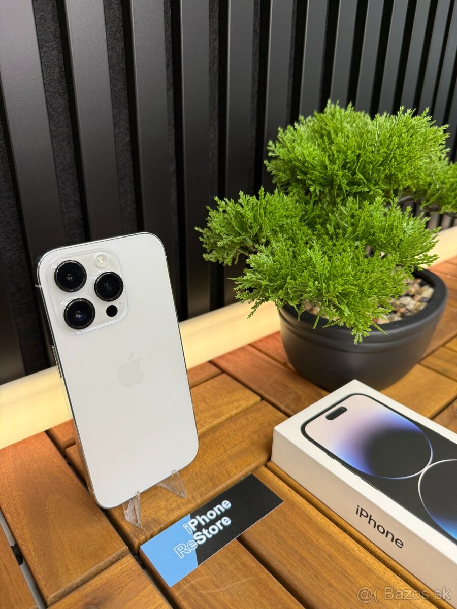 🌟  iPhone 14 Pro 256 GB Silver | Záruka 1 Rok