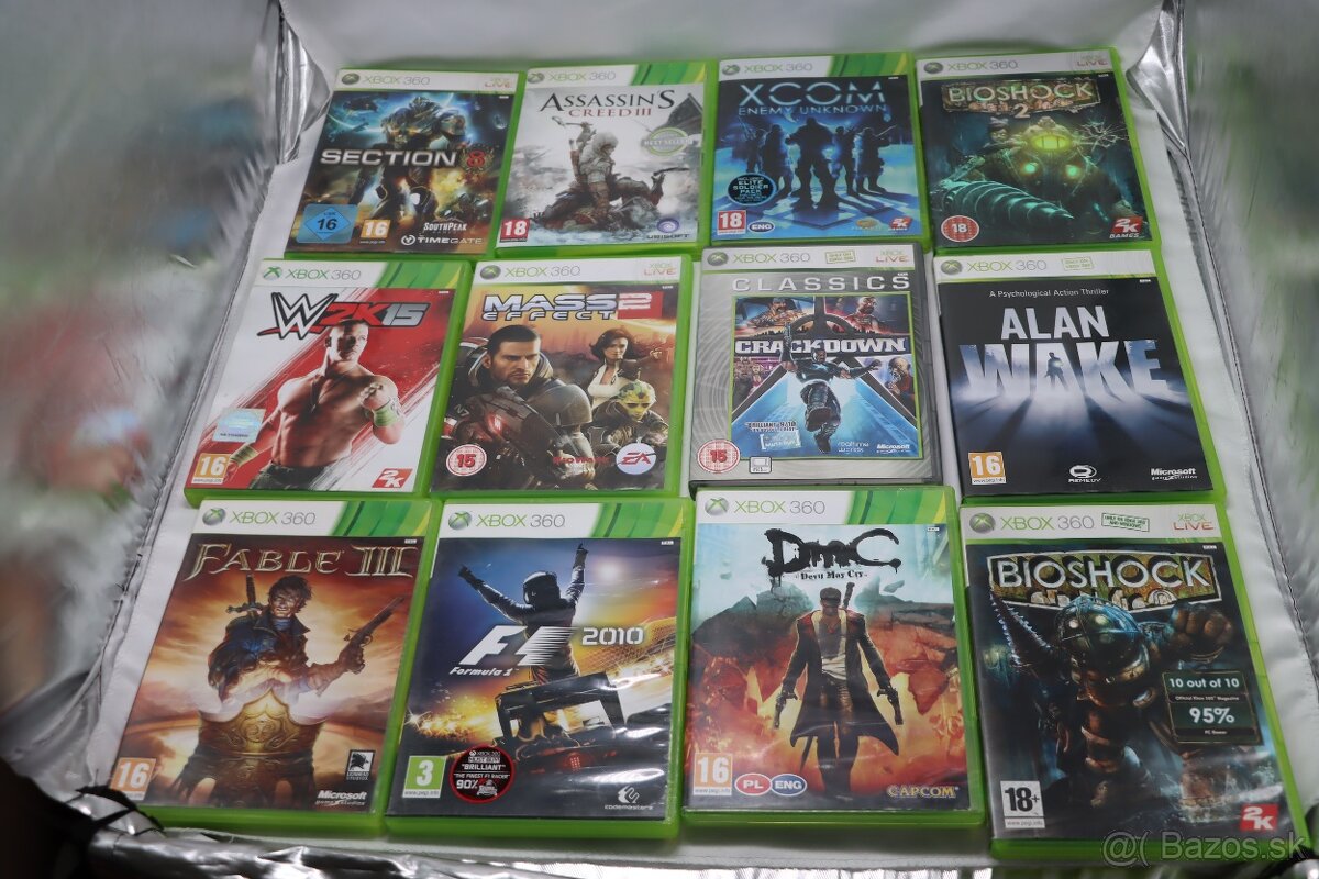 Hry na xbox 360