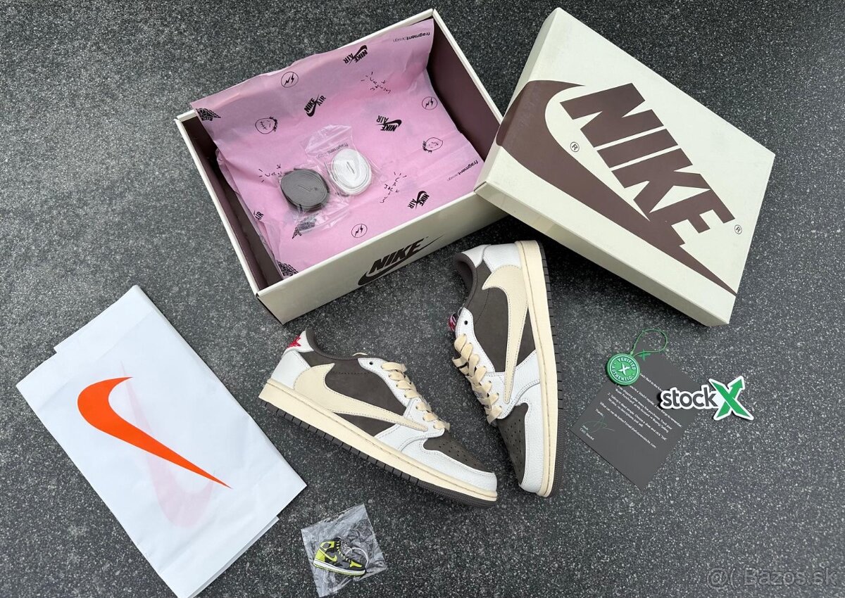 Nike Jordan 1 Retro Low Travis Scot Mocha tenisky