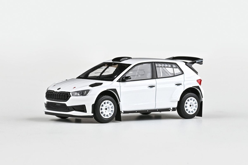 Modely Škoda Fabia IV RS Rally2 (2022) 1:43 Abrex