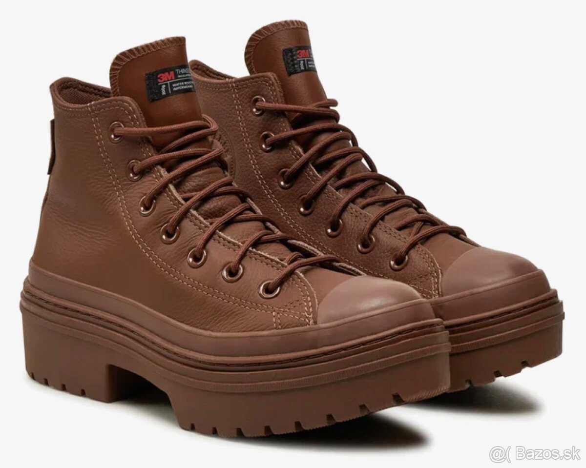 Hnedé Converse tenisky 39