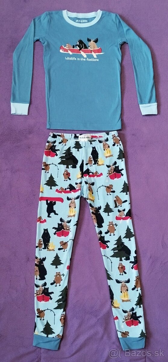 ZIMNÉ LITTLE BLUE HOUSE PYŽAMO – NA 8 ROKOV - 122