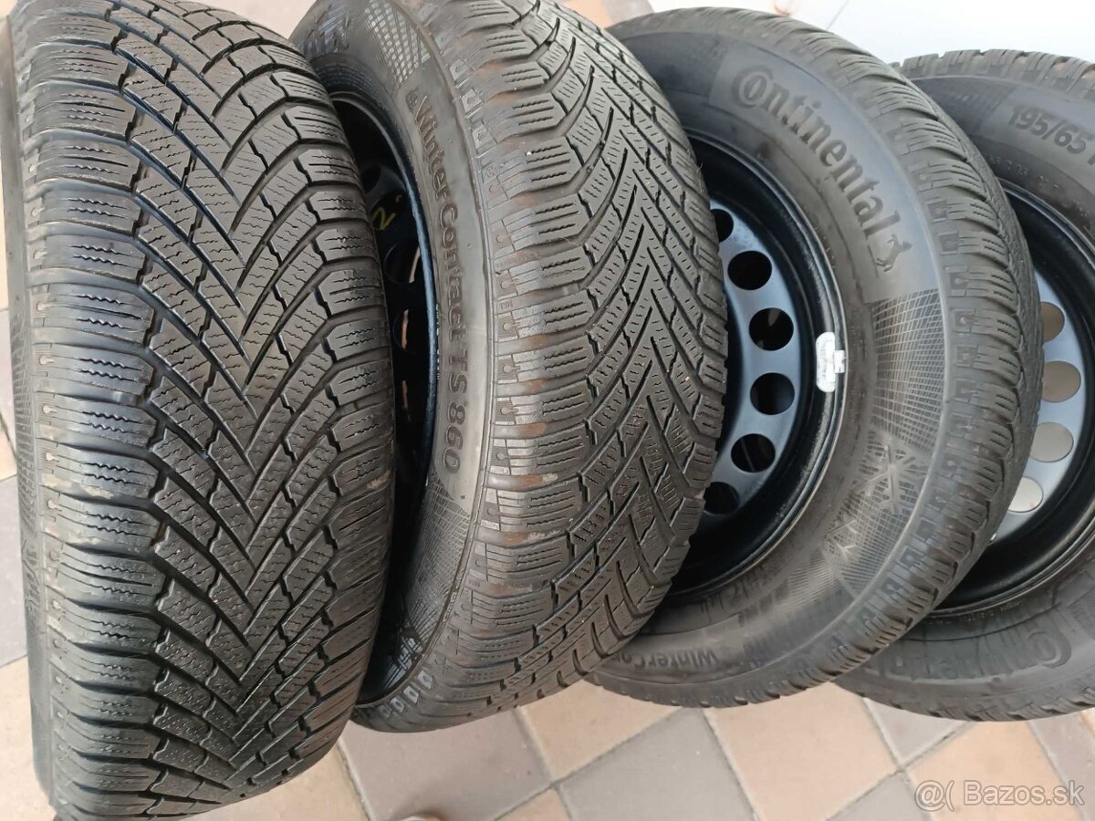 zimné kolesá 15  VW - šKODA