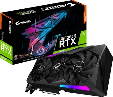Gigabyte Aorus Master GeForce RTX 3070 GAMING 8GB