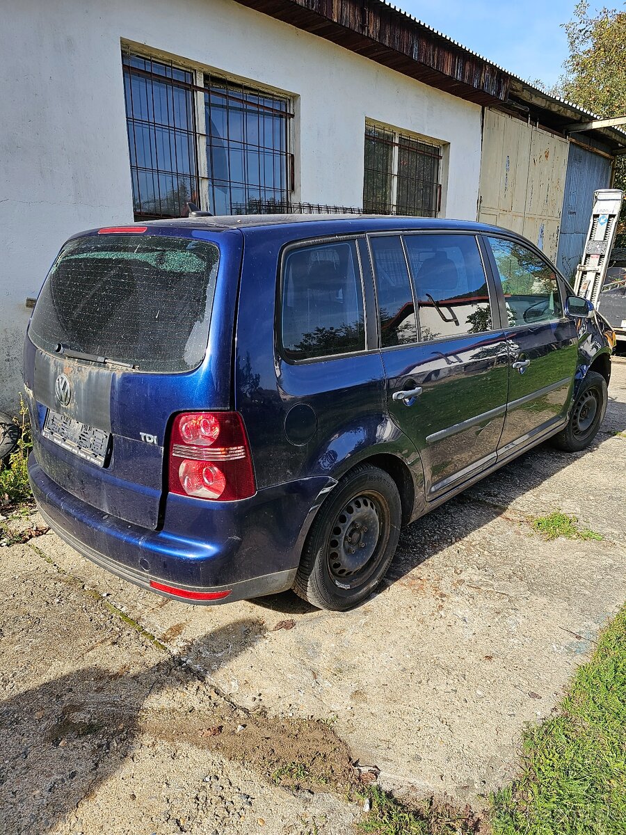 Rozpredám volkswagen touran 1.9 tdi 77kw bls