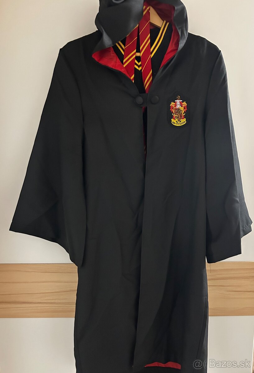 Harry Potter kostym plašť vesta kravata