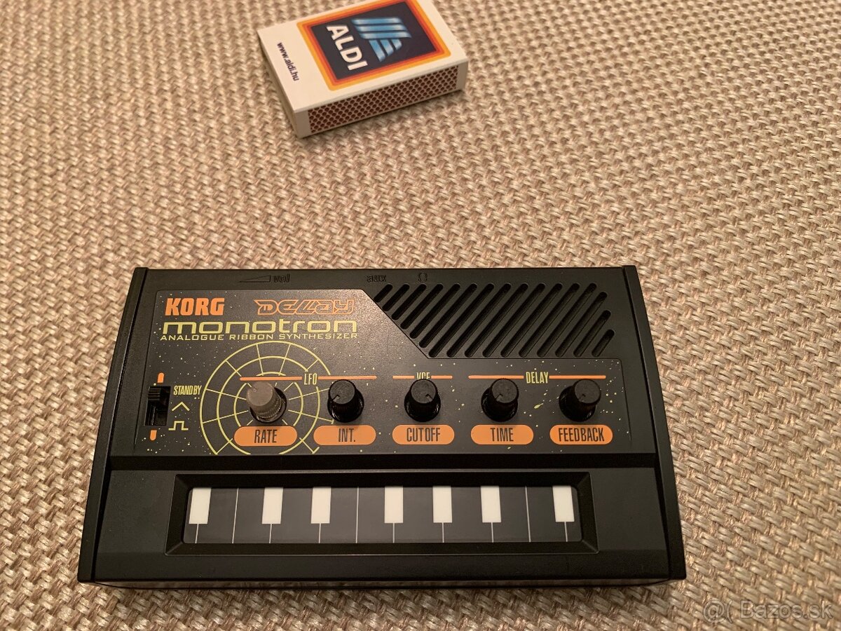 Predám KORG Monotron Delay | Analógový Ribbon Syntezátor