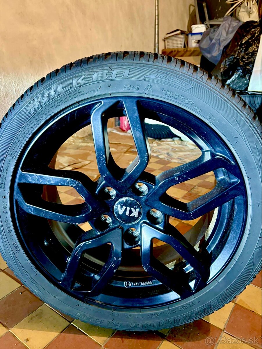Disky KIA r17 -  5 × 114,3 mm + zimné Pneu