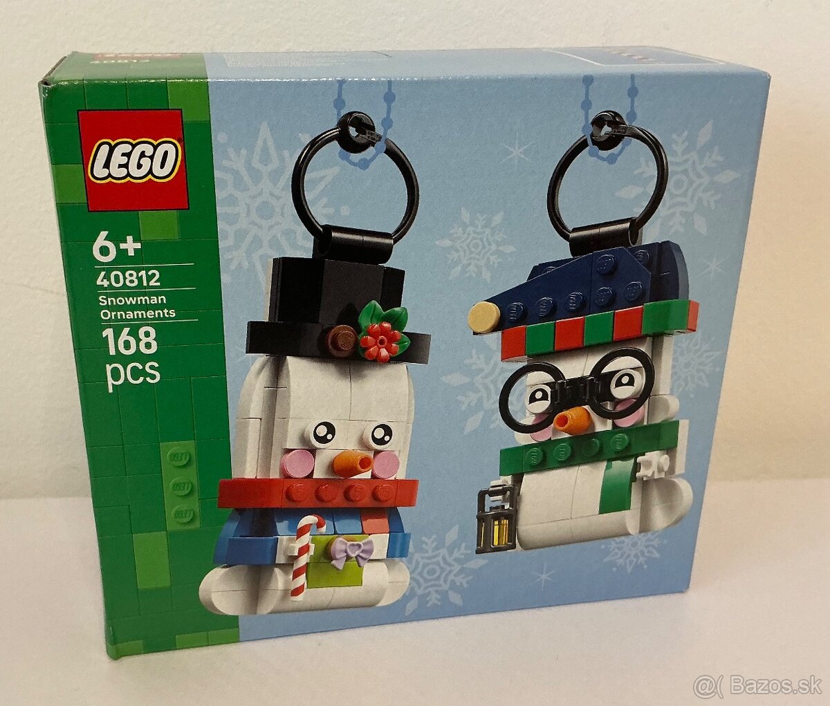LEGO 40812 Ozdoby s snehuliakmi