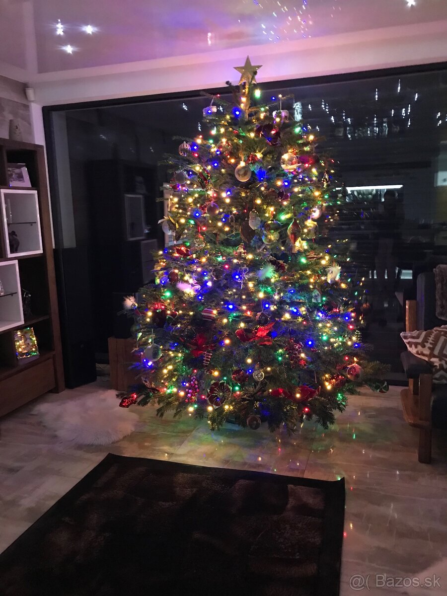 Vianočná led reťaz 50m